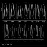 Cre8tion Soft Gel Tip - STILETTO