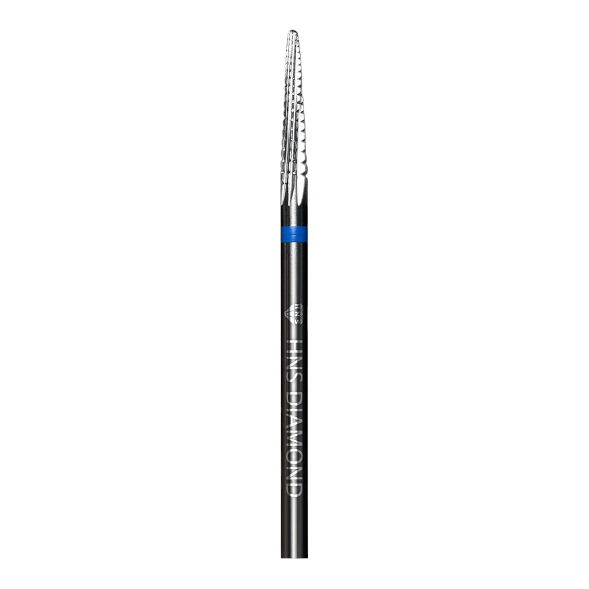 HNS DIAMOND NAIL DRILL BITS 3/32" UNDER NAIL CLEAR & CUTICLE (SILVER)