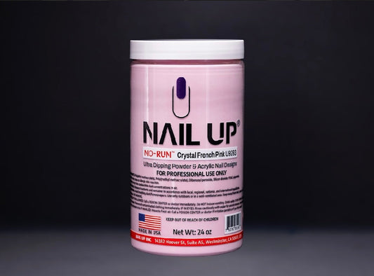 Nail Up 2-in-1 Powder U9293, Crystal French Pink [10% Off]