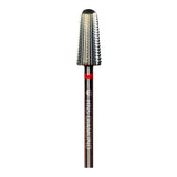HNS DIAMOND NAIL DRILL BITS 3/32" SAFETY 1 WAY VOLCANO (SILVER)
