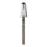 HNS DIAMOND NAIL DRILL BITS 3/32" SAFETY 1 WAY VOLCANO (SILVER)