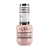 Cre8tion Gel - French Collection 0.5oz - W01 Cool White