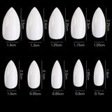 Cre8tion Special Shape - 07 Short Almond 500 pcs./box