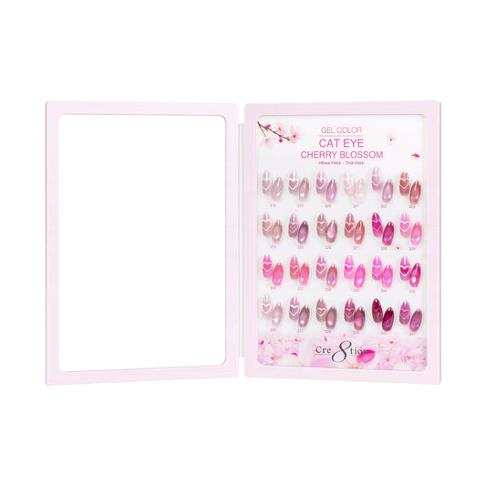 Cre8tion Acrylic Booklet - Cherry Blossom Cat Eye 24 Colors