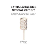 Cre8tion Extra Large Size - Special Cut Bit 3/32" Silver