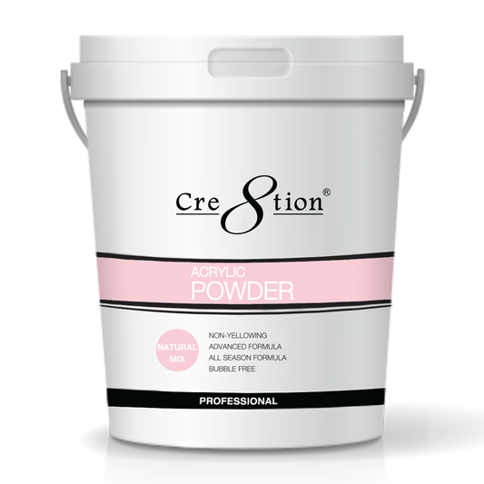 Cre8tion Acrylic Powder Natural Mix 25lbs