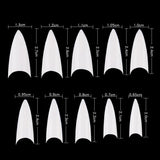 Cre8tion Special Shape - 03 Short Stellito Nail Tips 500 pcs./box