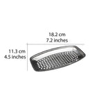Cre8tion Stainless Steel Small Tray with holes 18.2 x 11.3cm
