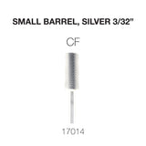 Cre8tion Carbide Small Barrel, Silver 3/32"