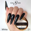 Cre8tion Chrome Nail Art Effect 1g - 21 Silver Black