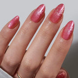 Cre8tion Wavy Line, Chrome, Rhinestone Nail Art Gel 0.26oz