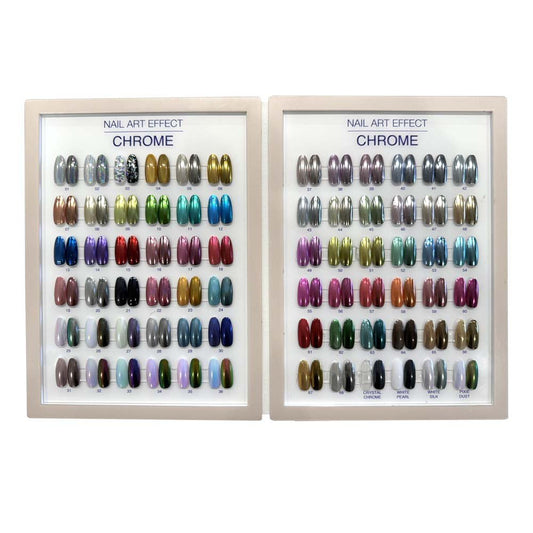 Cre8tion Acrylic Booklet - Nail Art Effects 72 colors