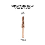 Cre8tion Champagne Gold Cone Bit 3/32"