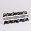 Cre8tion Color Chart  - Flakes Nail Art 40 colors