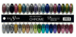 Cre8tion Color Chart - Nail Art Effect Chrome