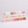 Cre8tion Color Chart - Poly Gel-Extension Gel In Tube 36 colors (#01-#36)