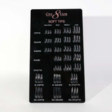Cre8tion Counter Display Color Chart - Soft Tips