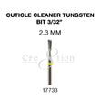 Cre8tion Cuticle Cleaner Tungsten Bit