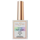 Cre8tion Glitter Top Coat 0.5oz 01