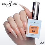 Cre8tion Hema Free Semi-Sheer Collection 0.5oz -  Coral Series