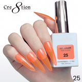 Cre8tion Hema Free Semi-Sheer Collection 0.5oz -  Coral Series