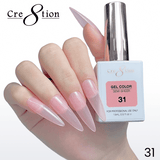 Cre8tion Hema Free Semi-Sheer Collection 0.5oz -  Coral Series