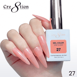Cre8tion Hema Free Semi-Sheer Collection 0.5oz -  Coral Series