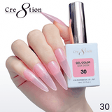 Cre8tion Hema Free Semi-Sheer Collection 0.5oz -  Coral Series