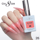 Cre8tion Hema Free Semi-Sheer Collection 0.5oz -  Coral Series