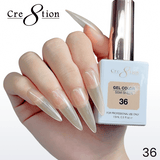 Cre8tion Hema Free Semi-Sheer Collection 0.5oz -  Coral Series
