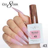 Cre8tion Hema Free Semi-Sheer Collection 0.5oz - Mauve Series