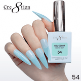 Cre8tion Hema Free Semi-Sheer Collection 0.5oz - Mint Sky Series