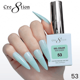 Cre8tion Hema Free Semi-Sheer Collection 0.5oz - Mint Sky Series