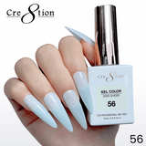 Cre8tion Hema Free Semi-Sheer Collection 0.5oz - Mint Sky Series