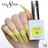 Cre8tion Hema Free Semi-Sheer Collection 0.5oz - Neon Series