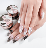 Cre8tion Nail 2D Canvas Painting Gel 0.26oz White