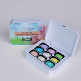 Cre8tion Nail 2D Canvas Painting Gel Palette - Spring Collection