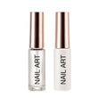 Cre8tion Nail Art Bottle With Champagne Gold Cap 0.33oz