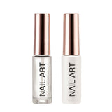 Cre8tion Nail Art Bottle With Champagne Gold Cap 0.33oz