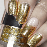 Cre8tion Nail Art Glitter 0.5oz - TIS THE SEASON