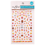 Cre8tion Nail Art Sticker Leaves (11 Styles)
