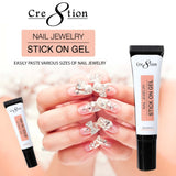 Cre8tion Nail Jewelry Stick On Gel in Tube 15ml