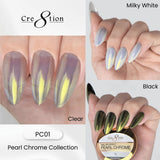 Cre8tion Pearl Chrome Nail Art Effect 1g - 01