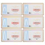 Cre8tion Soft Gel Tips - COFFIN