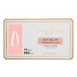 Cre8tion Soft Gel Tips - ALMOND
