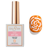 Cre8tion The Edge Art Gel Orange 0.5oz
