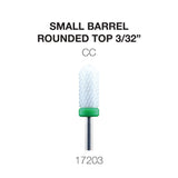 Cre8tion Ceramic Small Barrel- Rounded Top 3/32"