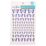 Cre8tion Nail Art Sticker Butterfly (42 Styles)