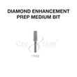 Cre8tion Diamond Enhancement Prep Medium Bit
