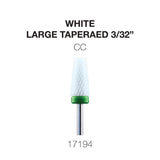 Cre8tion White Ceramic - Large Tapered - 3/32"
